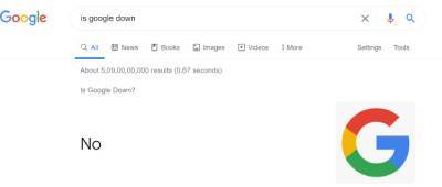 is google down