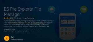 Kodi Matrix ES File Explorer step 2